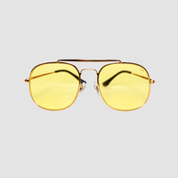 Gafas Aviator amarillas