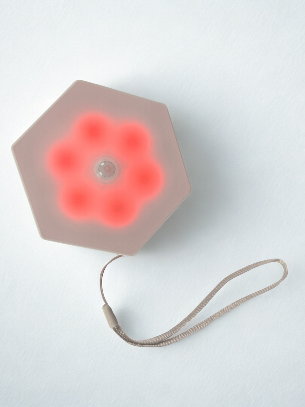 ROTES NACHTLICHT MIT BEWEGUNGSMELDER