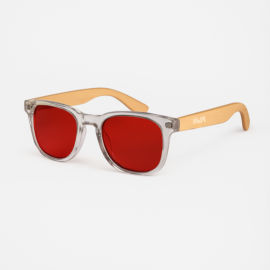 GAFAS NIÑOS LENTE ROJA MOONLIGHT CLEAR