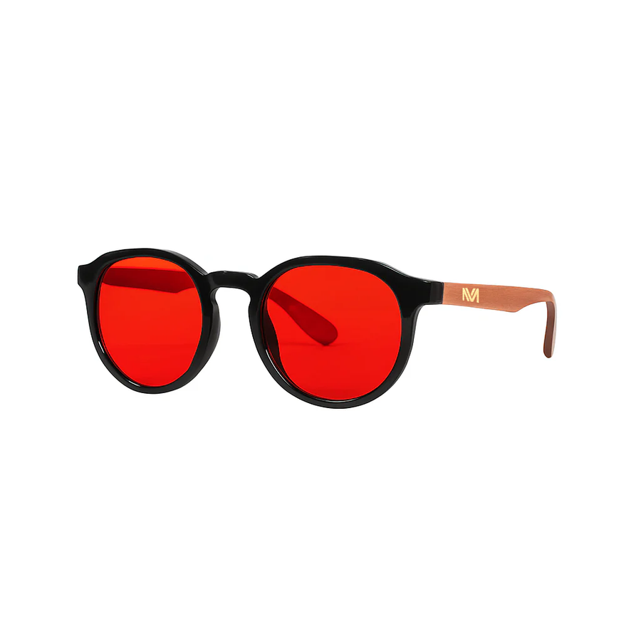 GAFAS LENTE ROJA MIDNIGHT OAK