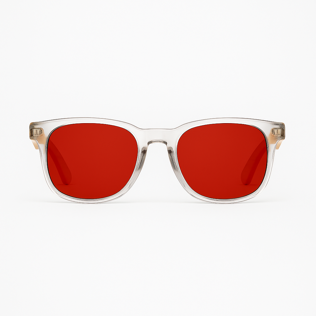 GAFAS NIÑOS LENTE ROJA MOONLIGHT CLEAR
