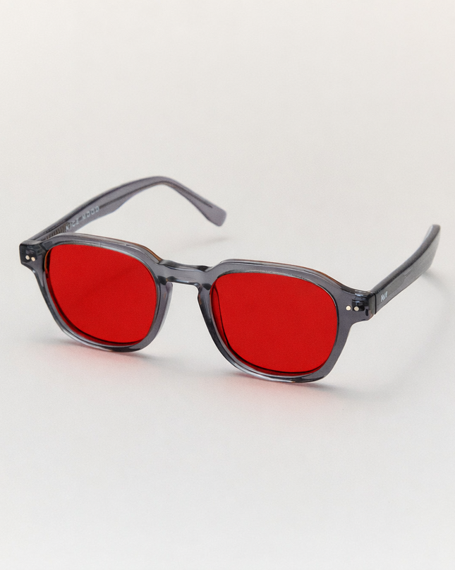 Gafas rojas Nipón