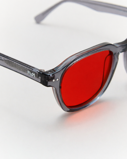 Gafas rojas Nipón