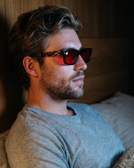 Gafas Nolan rojas