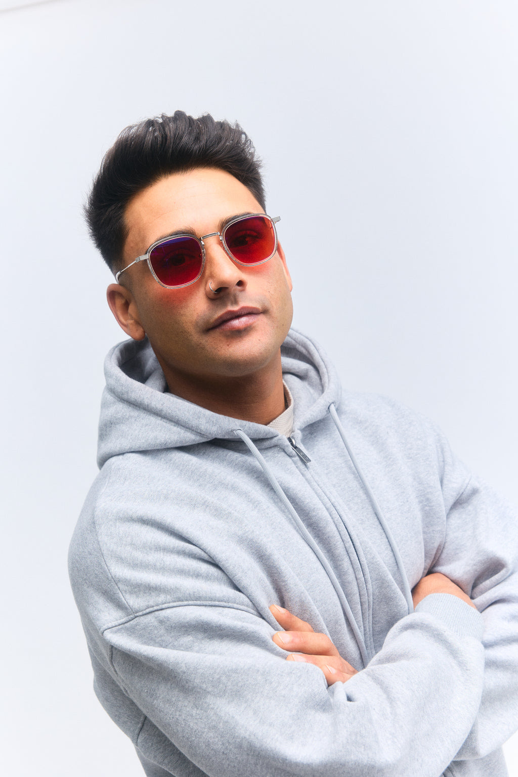 NICE GLASS – LENTES NOCHE (ROJAS)