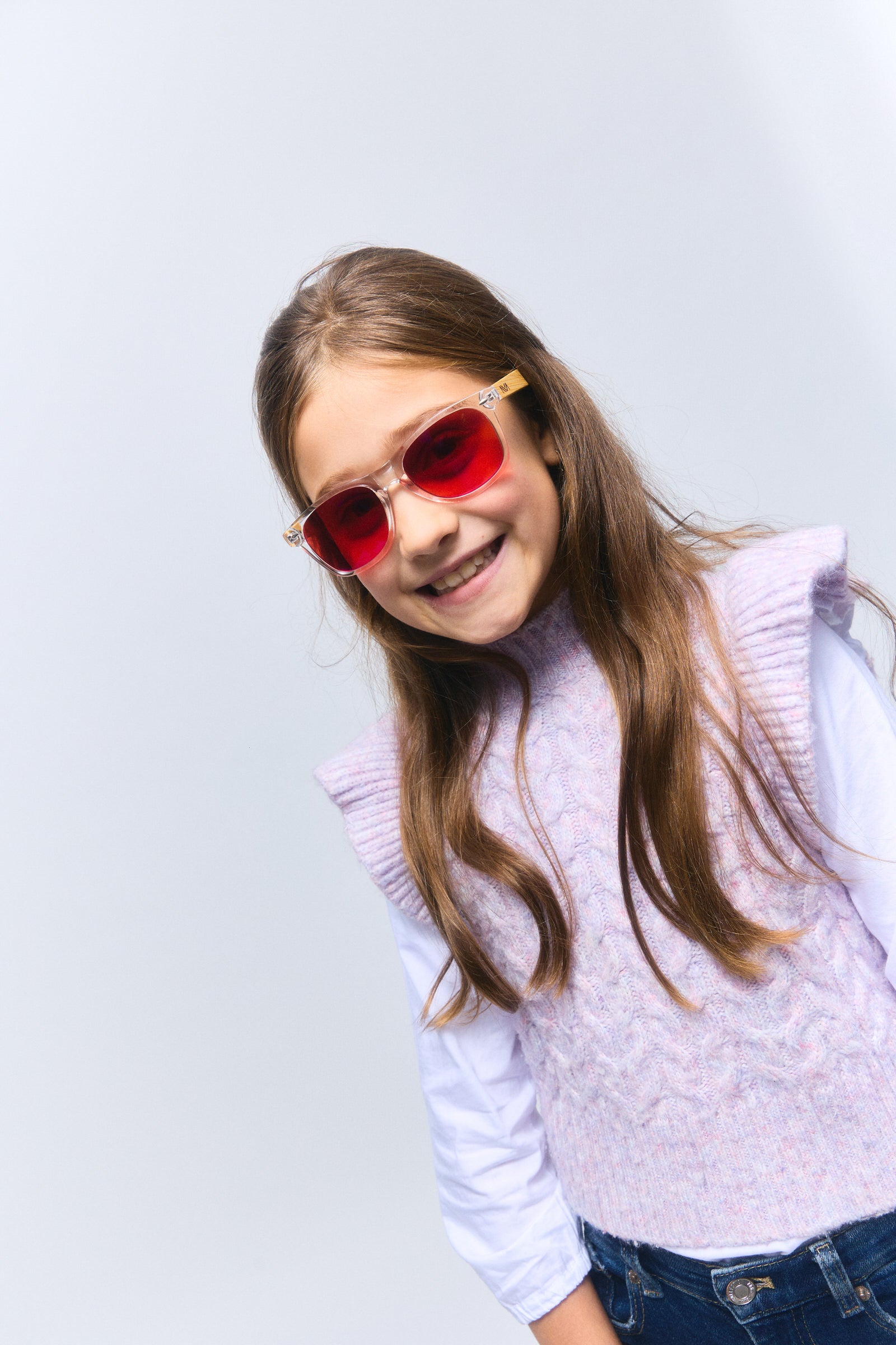GAFAS NIÑOS LENTE ROJA MOONLIGHT CLEAR