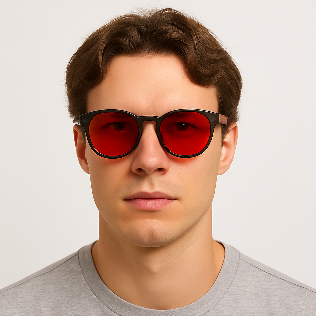 GAFAS LENTE ROJA MIDNIGHT OAK