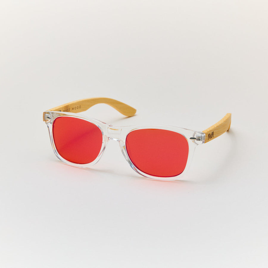 GAFAS NIÑOS LENTE ROJA MOONLIGHT CLEAR