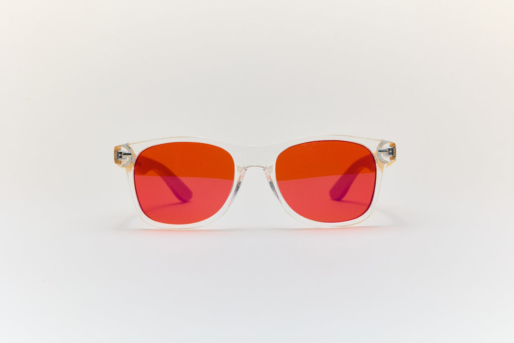 GAFAS NIÑOS LENTE ROJA MOONLIGHT CLEAR