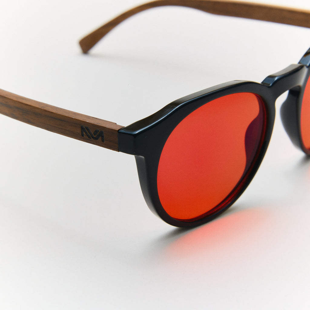GAFAS LENTE ROJA MIDNIGHT OAK