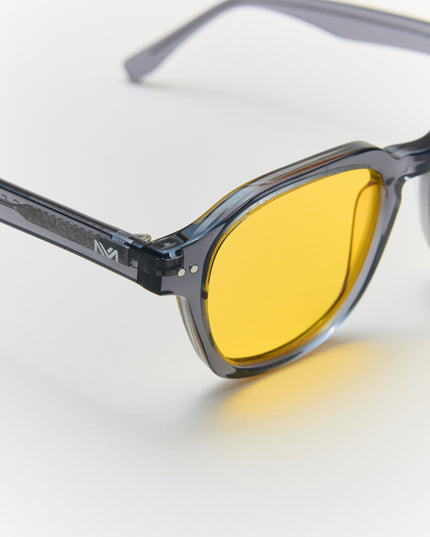 Japanese yellow glasses